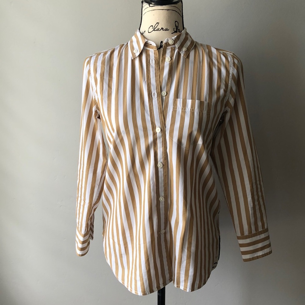 J. Crew Petite Classic-fit Washed Cotton Shirt